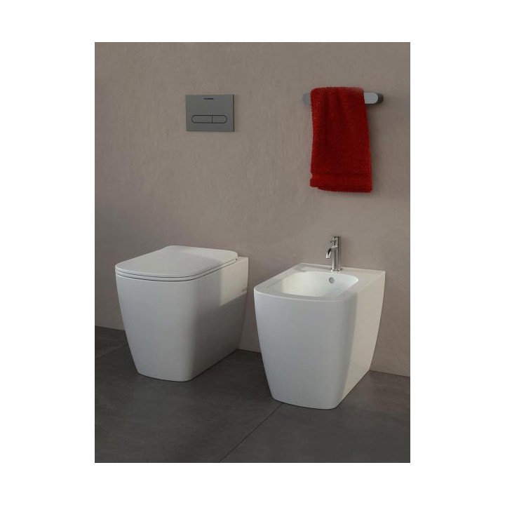 Биде Flaminia Play 36x52 см Latte