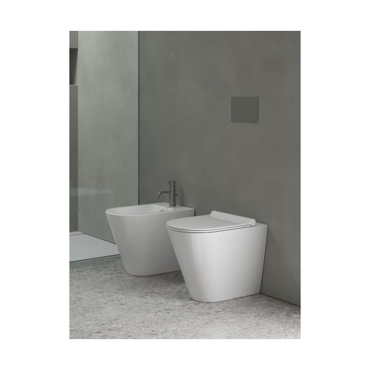 Биде Catalano Zero 35x55 см Bianco Lucido