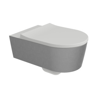 Flaminia Link Унитаз подвесной 37x56x34.5 см Latte/Silver White