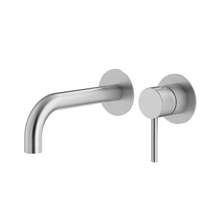 Смеситель Plumberia Selection IXO хром брашированный